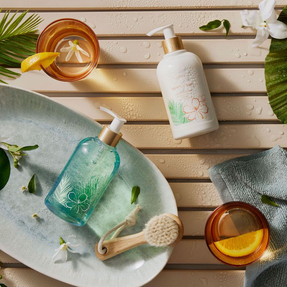 Thymes Neroli Sol Body Lotion & Body Wash image number 2